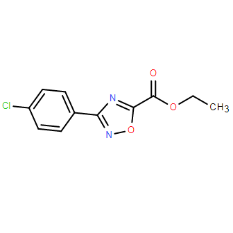 3-(4-氯苯基)-1,2,4-惡二唑-5-甲酸乙酯,Ethyl 3-(4-chlorophenyl)-1,2,4-oxadiazole-5-carboxylate