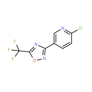 3-(6-氯吡啶-3-基)-5-(三氟甲基)-1,2,4-惡二唑,3-(6-Chloropyridin-3-yl)-5-(trifluoromethyl)-1,2,4-oxadiazole