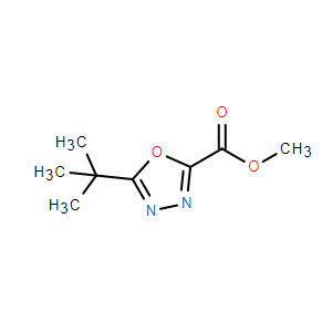 5-叔丁基-1,3,4-惡二唑-2-羧酸甲酯,Methyl 5-tert-butyl-1,3,4-oxadiazole-2-carboxylate