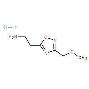 2-(3-(甲氧基甲基)-1,2,4-惡二唑-5-基)乙胺鹽酸鹽,{2-[3-(methoxymethyl)-1,2,4-oxadiazol-5-yl]ethyl}amine hydrochloride