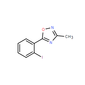 5-(2-碘苯基)-3-甲基-1,2,4-惡二唑,5-(2-Iodophenyl)-3-methyl-1,2,4-oxadiazole