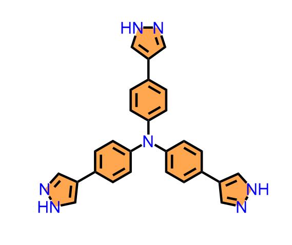 三(4-(1H-吡唑-4-基)苯基)胺,Benzenamine,4-(1H-pyrazol-4-yl)-N,N-bis[4-(1H-pyrazol-4-yl)phenyl]-