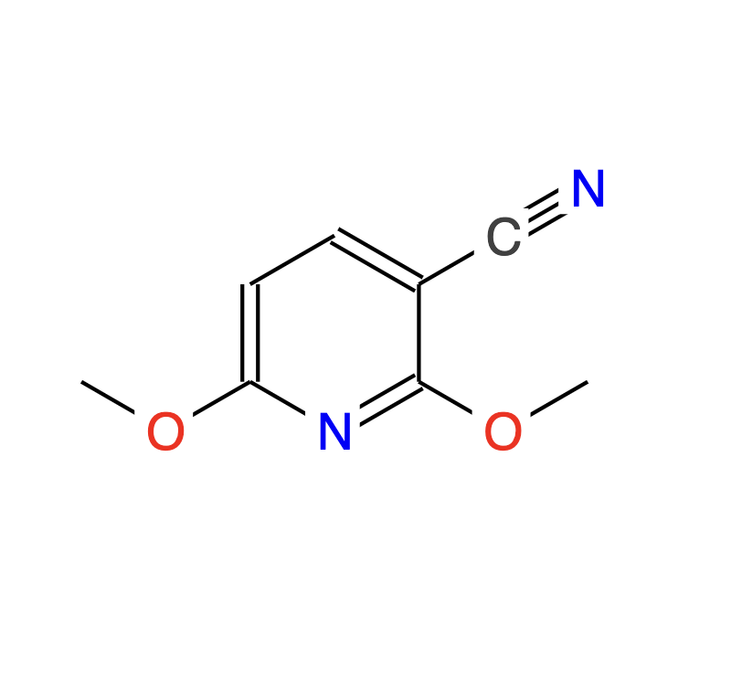 2,6-二甲氧基吡啶-3-腈,2,6-Dimethoxypyridine-3-carbonitrile