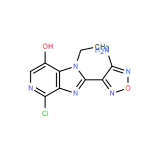 2-(4-氨基-1,2,5-噁二唑-3-基)-4-氯-1-乙基-1H-咪唑并[4,5-c]吡啶-7-醇