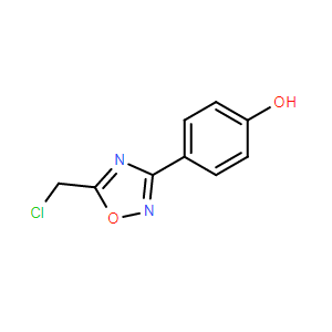 4-(5-(氯甲基)-1,2,4-惡二唑-3-基)苯酚