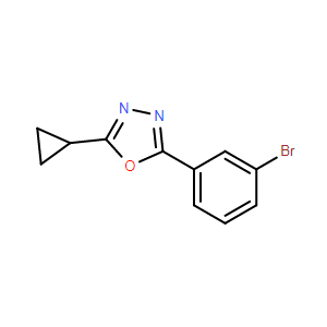 2-(3-溴苯基)-5-環(huán)丙基-1,3,4-惡二唑