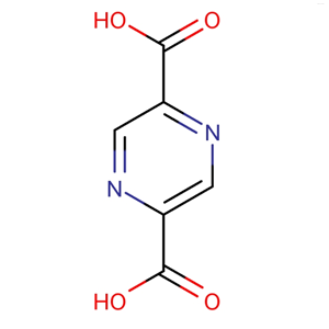 2,5-吡嗪二羧酸  122-05-4  Pyrazine-2,5-dicarboxylic acid