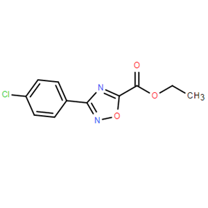 3-(4-氯苯基)-1,2,4-惡二唑-5-甲酸乙酯