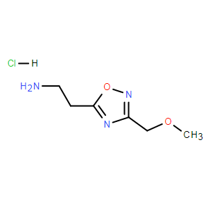 2-(3-(甲氧基甲基)-1,2,4-惡二唑-5-基)乙胺鹽酸鹽