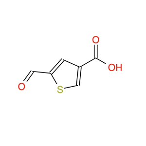 5-甲酰基噻吩-3-羧酸,5-formylthiophene-3-carboxylic acid