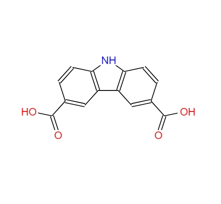 3,6-咔唑二羧酸,9H-carbazole-3,6-dicarboxylic acid