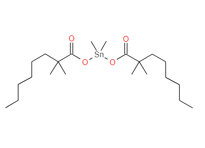 二新癸酸二甲基錫,Dimethylbis[(1-oxoneodecyl)oxy]stannane