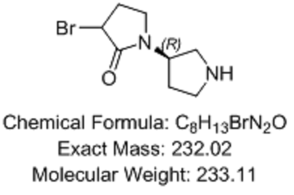 頭孢比羅酯鈉雜質(zhì)48,(3'R)-3-bromo-1,3'-bipyrrolidin-2-one