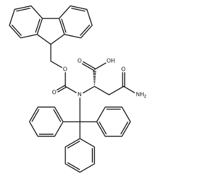 Fmoc-N-三苯甲基-L-天冬酰胺,Fmoc-Asn(Trt)-OH