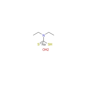 二乙基二硫代氨基甲酸鈉(三水),Sodium diethyldithiocarbamate trihydrate