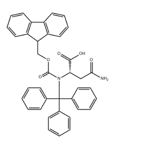 Fmoc-N-三苯甲基-L-天冬酰胺,Fmoc-Asn(Trt)-OH
