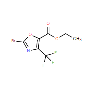 2-溴-4-三氟甲基-5-噁唑甲酸乙酯,Ethyl 2-bromo-4-(trifluoromethyl)oxazole-5-carboxylate