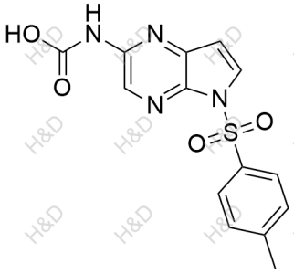 烏帕替尼雜質(zhì)68,(5-tosyl-5H-pyrrolo[2,3-b]pyrazin-2-yl)carbamic acid