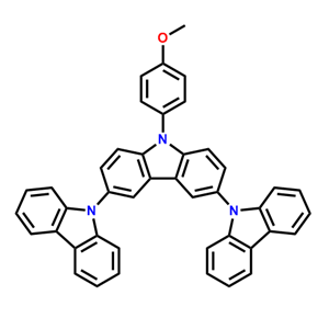 9-(3-(9H-carbazol-9-yl)-9-(4-methoxyphenyl)-9H-carbazol-6-yl)-9H-carbazole