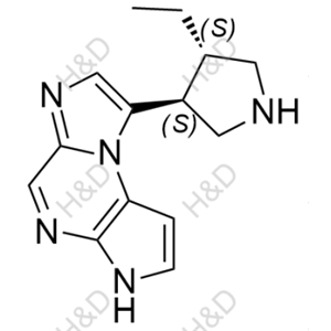 烏帕替尼雜質(zhì)55,8-((3S,4S)-4-ethylpyrrolidin-3-yl)-3H-imidazo[1,2-a]pyrrolo[2,3-e]pyrazine