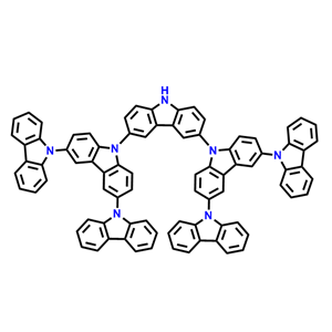 3,6-di{3,6-di(9H-carbazol-9-yl)-9H-carbazol-9-yl}-9H-carbazole；1122624-11-6