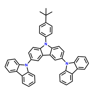 1262238-53-8；9'-(4-(tert-butyl)phenyl)-9'H-9,3':6',9''-tercarbazole