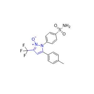 塞來昔布雜質(zhì)20,1-(4-sulfamoylphenyl)-5-(p-tolyl)-3-(trifluoromethyl)-1H-pyrazole 2-oxide