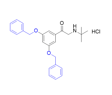 特布他林雜質(zhì)21,1-(3,5-bis(benzyloxy)phenyl)-2-(tert-butylamino)ethan-1-one hydrochloride