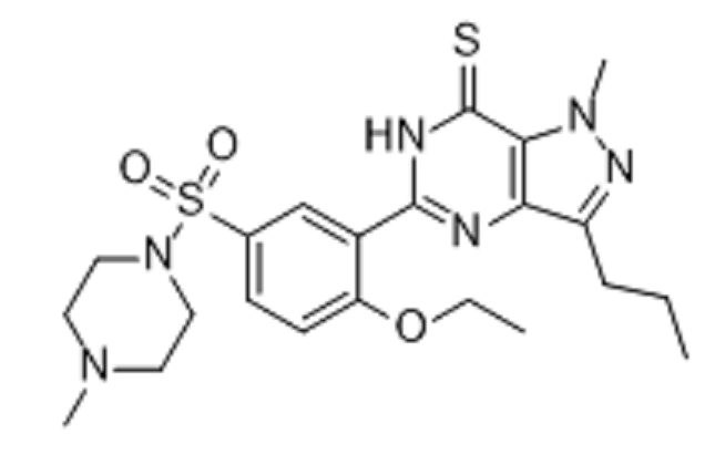 巰基西地那非,Thiosildenafil