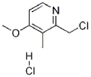 2-氯甲基-4-甲氧基-3-甲基吡啶鹽酸鹽,2-(Chloromethyl)-4-methoxy-3-methylpyridine hydrochloride