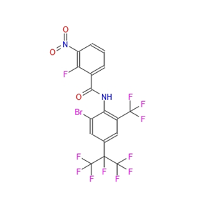 N-(2-溴-4-(全氟丙-2-基)-6-(三氟甲基)苯基)-2-氟-3-硝基苯甲酰胺,Benzamide, N-[2-bromo-4-[1,2,2,2-tetrafluoro-1-(trifluoromethyl)ethyl]-6-(trifluoromethyl)phenyl]-2-fluoro-3-nitro-