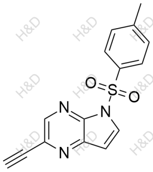 烏帕替尼雜質(zhì)110,2-ethynyl-5-tosyl-5H-pyrrolo[2,3-b]pyrazine