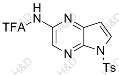 烏帕替尼雜質119,2,2,2-trifluoro-N-(5-tosyl-5H-pyrrolo[2,3-b]pyrazin-2-yl)acetamide