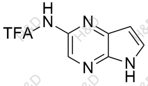 烏帕替尼雜質(zhì)122,2,2,2-trifluoro-N-(5H-pyrrolo[2,3-b]pyrazin-2-yl)acetamide