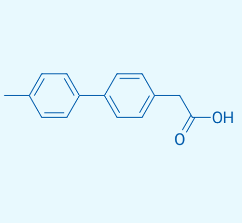 4-(4-甲基苯基)苯基]乙酸,4-(4-Methylphenyl)phenyl]acetic acid