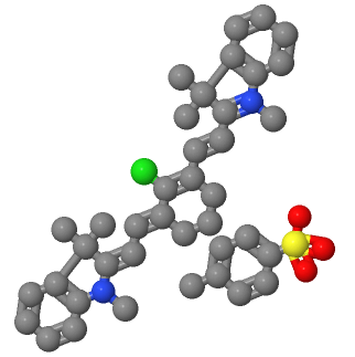 2-[2-[2-氯-3-[(1,3-二氫-1,3,3-三甲基-2H-吲哚-2-亞基)亞乙基]-1-環(huán)己烯-1-基]乙烯基]-1,3,3-三甲基-3H-吲哚 4-甲基苯磺酸鹽,2-[2-[2-Chloro-3-[2-(1,3-dihydro-1,3,3-trimethyl-2H-indol-2-ylidene)ethylidene]-1-cyclohexen-1-yl]ethnyl]-1,3,3-trimethyl-3H-indolium 4-methylbenzenesulfonate