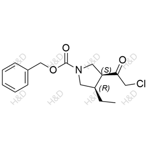 乌帕替尼杂质81,(3S,4R)-benzyl 3-(2-chloroacetyl)-4-ethylpyrrolidine-1-carboxylate