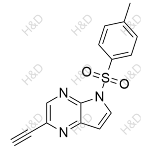 烏帕替尼雜質(zhì)110,2-ethynyl-5-tosyl-5H-pyrrolo[2,3-b]pyrazine