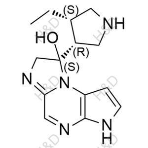 烏帕替尼雜質(zhì)137,(S)-8-((3R,4S)-4-ethylpyrrolidin-3-yl)-7,8-dihydro-3H-imidazo[1,2-a]pyrrolo[2,3-e]pyrazin-8-ol