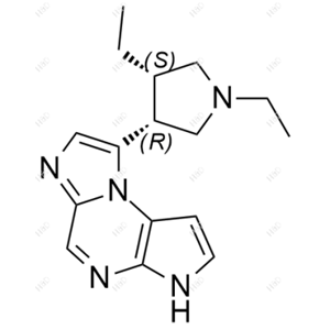 烏帕替尼雜質(zhì)145,8-((3R,4S)-1,4-diethylpyrrolidin-3-yl)-3H-imidazo[1,2-a]pyrrolo[2,3-e]pyrazine