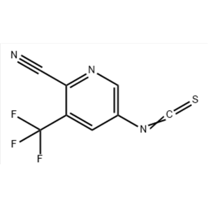 5-异硫氰酰基-3-(三氟甲基)吡啶-2-氰基