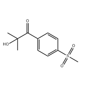 2-羥基-2-甲基-1-(4-(甲基磺?；?苯基)丙烷-1-酮,2-hydroxy-2-methyl-1-(4-(methylsulfonyl)-phenyl)propan-1-one