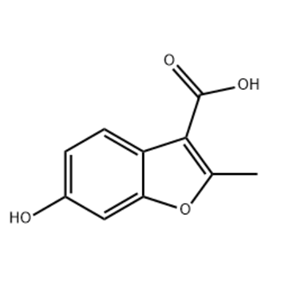 6-羥基-2-甲基苯并呋喃-3-羧酸,6-HYDROXY-2-METHYLBENZOFURAN-3-CARBOXYLIC ACID