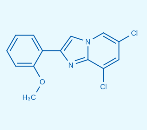 6,8-二氯-2-(2-甲氧基苯基)咪唑并[1,2-a]吡啶,6,8-Dichloro-2-(2-methoxyphenyl)imidazo[1,2-a]pyridine