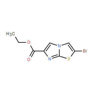 2-溴咪唑并[2,1-b]噻唑-6-羧酸乙酯,Ethyl 2-bromoimidazo[2,1-b]thiazole-6-carboxylate