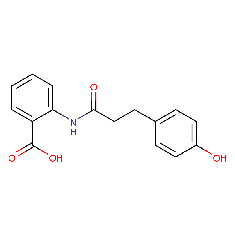 二氫燕麥生物堿,2-(3-(4-hydroxyphenyl)propanamido)benzoic acid