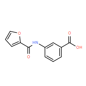 3-(呋喃-2-甲酰胺基)苯甲酸,3-(Furan-2-carboxamido)benzoic acid