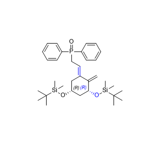 度骨化醇雜質(zhì)20,((E)-2-((3R,5R)-3,5-bis((tert-butyldimethylsilyl)oxy)-2- methylenecyclohexylidene)ethyl)diphenylphosphine oxide