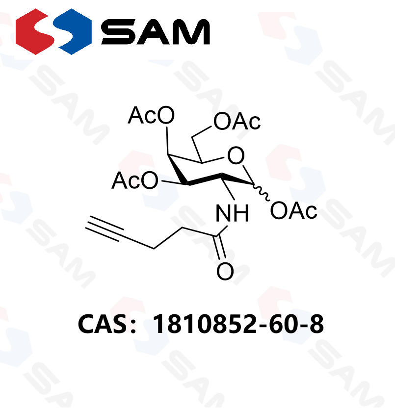 1,3,4,6-四-O-乙?；?2-(4-戊炔酰氨基)-2-脫氧-D-吡喃半乳糖,1,3,4,6-Tetra-O-acetyl-2-(4-pentynoylamino)- 2-deoxy-D-galactopyranose