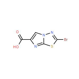 2-溴咪唑并[2,1-b][1,3,4]噻二唑-6-羧酸,2-Bromoimidazo[2,1-b][1,3,4]thiadiazole-6-carboxylic acid